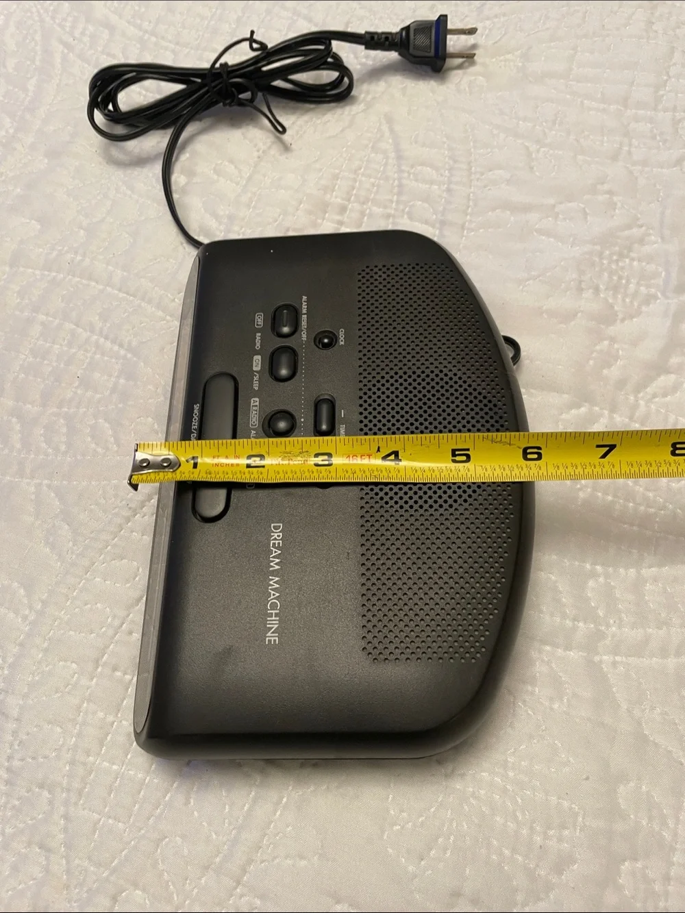 Sony DREAM MACHINE FM/AM Clock Radio ICF-C370 Great Working Condition